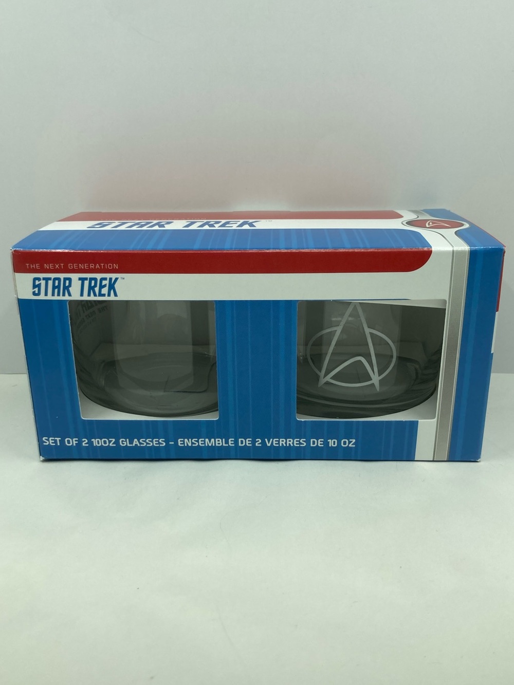 Star Trek Set of 2 Drinking Glasses